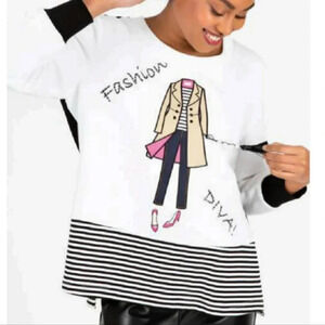 NEW Berek Fashion Diva Knit Top